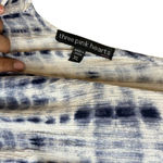 Three Pink Hearts 509.  blue tie dye romper size XL Photo 1