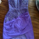 Ava Presley Hoco Dress Purple Size 00 Photo 1