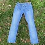 Old Navy Vintage‎ Y2K  Just Below Waist Blue Straight Leg Denim Jeans Light Wash Photo 1