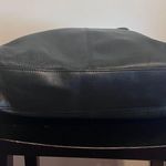 A.P.C.Elegant Black Leather Tote Bag With Brass Accents. Photo 2