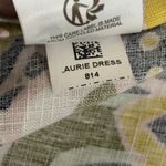 Boden USA Boden Size 12 Aurie 100% Linen Paisley Shift Dress - W0708 Photo 7