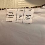 Elegant White with Gold beading maxi beach dress or Kaftan Made in India Size undefined Photo 4