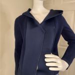 Ralph Lauren Asymmetric Full Zip Hoodie Navy Coat Jacket Winter Fall. Photo 9