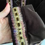 Saks 5th Avenue  Chocolate Brown Velvet Blazer - Size 12 Photo 12