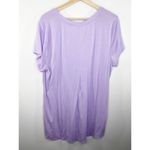 Members Mark Lavender Purple Favorite Everyday Tee Women's Size XX-Large XXL Photo 1