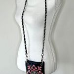 Rhinestone Bling Cross Bag Black Photo 5