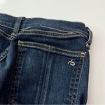 Rag and Bone • Skinny Blue Jeans Raw Hem Photo 1