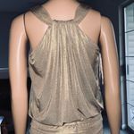 Cache Gold Bandage Mini Short Night Out Dress Photo 7