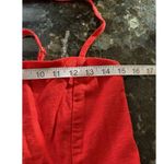 Wild Fable Women's Lace-Up Back Maxi Bodycon Slip Dress Valentine Red Sz 16 NWT Photo 9