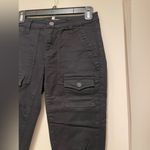 Joie  HIGH RISE PARK SKINNY PANTS in caviar black Photo 2