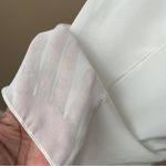 1. State  | White Sheer Back Tank Top Sz M Photo 5