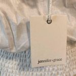 Jennifer Grace Jennifer & Grace Beige Eyelet Lace Ruffle V Neck Blouse - S Photo 11