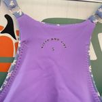 Kitty & Vibe Daisy Play Mini Dress Size Small Purple Photo 2