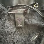 Victoria's Secret Victoria’s Secret SZ M black silky lace Lingerie slip Photo 4