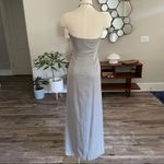Laundry by Shelli Segal Metallic silver gown - Photo 6
