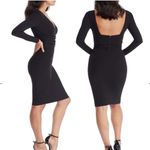 Dress the Population  Drew Long Sleeve Body Con Dress L black Photo 1
