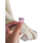 Calypso St. Barth Calypso Fairy Sequin Open Front Cardigan XS Cream Boho Cottagecore Whimsical Photo 5