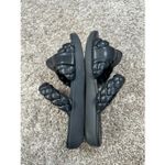 FitFlop Braid Slide Open Toe Sandal Shoes Faux Leather Black Women’s 8 Comfort Photo 4