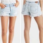 American Eagle  Tom Girl Shortie Jean Shorts - Women's Size 4 NWOT Photo 1