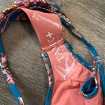 Revolve Tavik Size XS Antic String Bikini Bottoms Blue Floral Low Rise NWT Photo 6