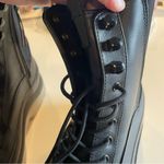 Madden Girl Circus NY By Sam Edelman Bradley Combat Boots Black Women’s Size 9 Zip/Lace Up Photo 3