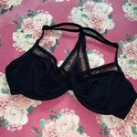 Seafolly  black‎ bra size 4 US lace no padding new without tags small Photo 1
