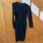 ZARA  Bodycon Black Dress Trafaluc Fall/Winter Collection Size Medium Photo 3