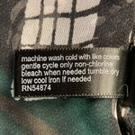 The Limited ‎ Womens Sheer Button Up Blouse Size L Short Sleeve Top Black White Photo 12