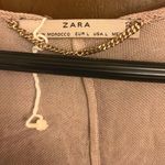 ZARA Metallic Rust Tank Blouse Photo 2