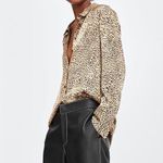 ZARA long button up shirt. Xs Photo 4