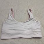 Lululemon White and pink  reversible align bra Photo 0