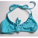Aerie • NWY Blue Voop Studded Women's Bikini Top Photo 8