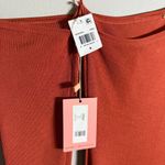 Cult Gaia Zora Knit Cutout Midi Dress Women Medium Chili Orange Asymmetrical NWT Photo 12