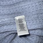 Industry Low Tide Cable Knit Short Sleeve Sweater Size Medium Blue Photo 5