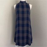 Anthropologie  Cloth & Stone Plaid Swing Dress Size XS Photo 2