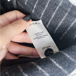 Aritzia Wilfred • Tie-Front Pant Jallade grey wool stripe belted cropped taper Photo 6