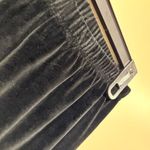 Jones New York velvet pull on elastic waist Black Ankle Pants size L Photo 1