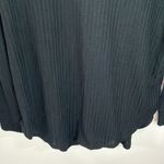 Chaser black waffle knit circle knit thermal lounge hoodie size S Photo 7