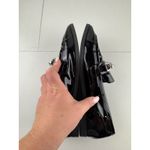 Nordstrom Rack  Black Patent Loafers Chain Detail Womens Size 7.5 Retro Y2K Photo 4