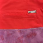 Adidas  golf skort skirt shorts women size LARGE neon orange and purple Photo 2