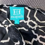 Escapada  black & white tunic size large Photo 3