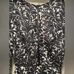 "Lilac Shade" Navy Blue Ombre Crochet Lace Overlay Backless Bodycon Fitted Dress Photo 1