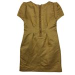 See By Chloe ' Gold Cap Sleeve Bow Detail y2k vtg 90s mini dress 4 S Photo 3