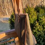 Fendi Authentic Pequin Striped shoulder Tote Bag Photo 3