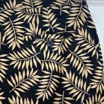 Allyson Whitmore Botanical Leaf Tan & Black Cotton
Golf Skirt w/ Shorts Size 16 Photo 4
