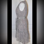 All Saints Rene Leodot Pink Leopard Print Wrap Dress Size 2 100% Silk Coquette Photo 3