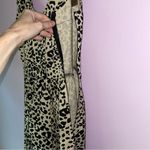 Francesca's NEW Mini Cocktail Dress S Leopard Print Fit & Flare Cut Out V Neck Photo 4