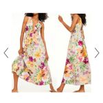 H&M Floral Linen Blend Maxi Dress Photo 1