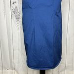 Mud Pie  B. Berry Sheath Dress Womens Sz L Blue Sleeveless Lace Detail Stretch Photo 11
