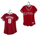 Majestic Los Angeles Angels jersey #8 Pastrone ladies size S small  Photo 1